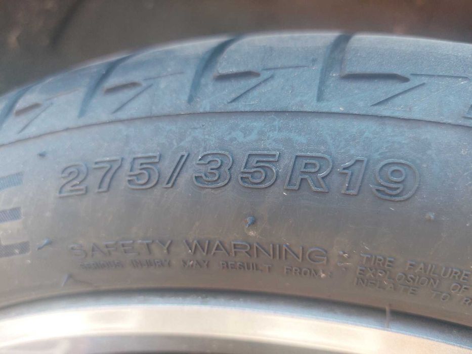 Oригинални алуминиеви джанти 19" AMG & 4 еднакви Bridgestone гуми DOT 24 за Mercedes-Benz W213 E220d (2016-2020)