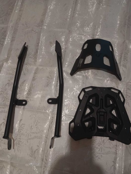 Placă suport si placă adaptoare pt street rack SW Motech Bare suport top case Kawasaki Z 900 RS..