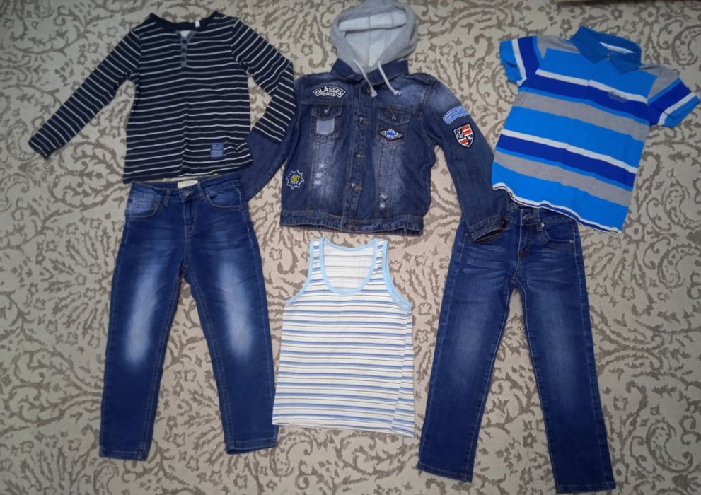 Пакет вещей на мальчика 110-116