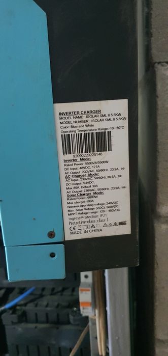 Инвертор.EASUN  5.5KW