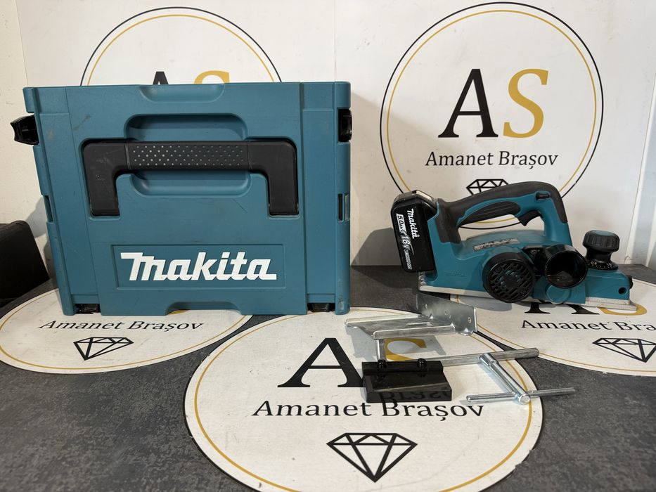 Rindea cu acumulator Makita DKP180 18V 5Ah Li-ion