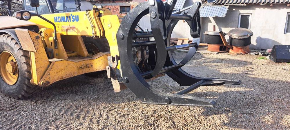 Graifer forestier pentru buldoexcavatoare, tractoare sau încărcătoare frontale