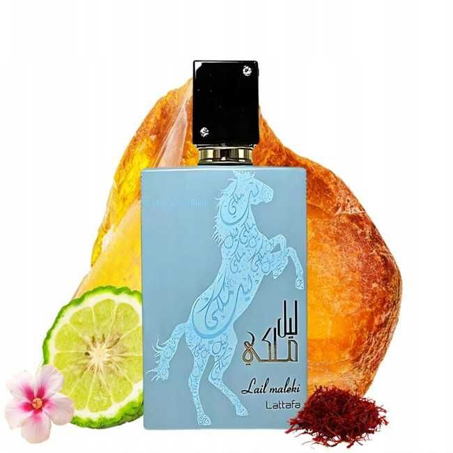 Унисекс парфюм Lattafa Lail Maleki Moroccan Blue, 100 мл