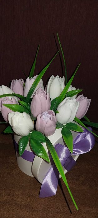 Gul.Gullar. Букет цветов из Мыла