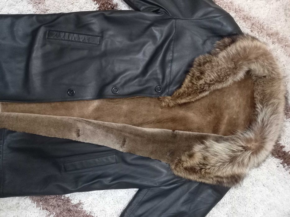 Продам кожаную куртку на меху