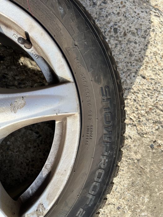 Anvelope IARNA NOKIAN TYRES SNOWPROOF 2 205/55R16 + Jante aliaj RONAL