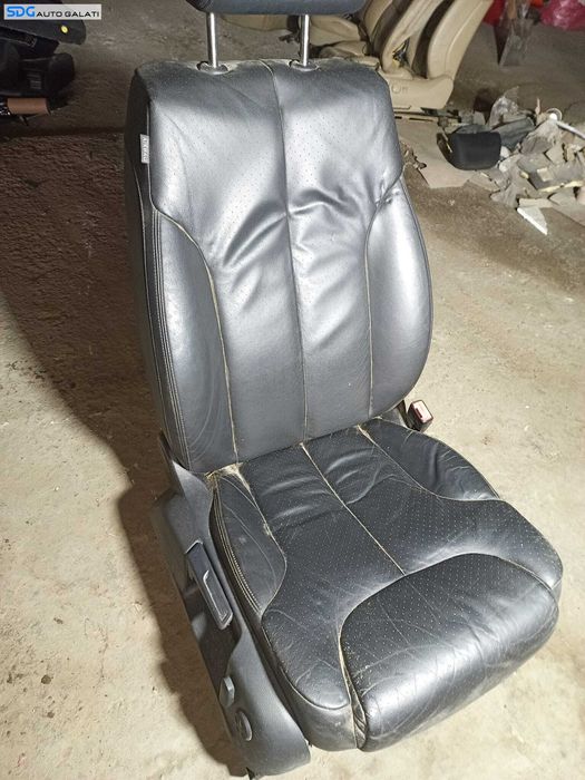 Scaun Dreapta Fata Pasager Fara Incalzire Piele Volkswagen Passat B6 2005 - 2010 [L0080]