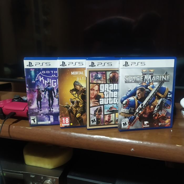 GTA 5 на Xbox One и Игры на PS5