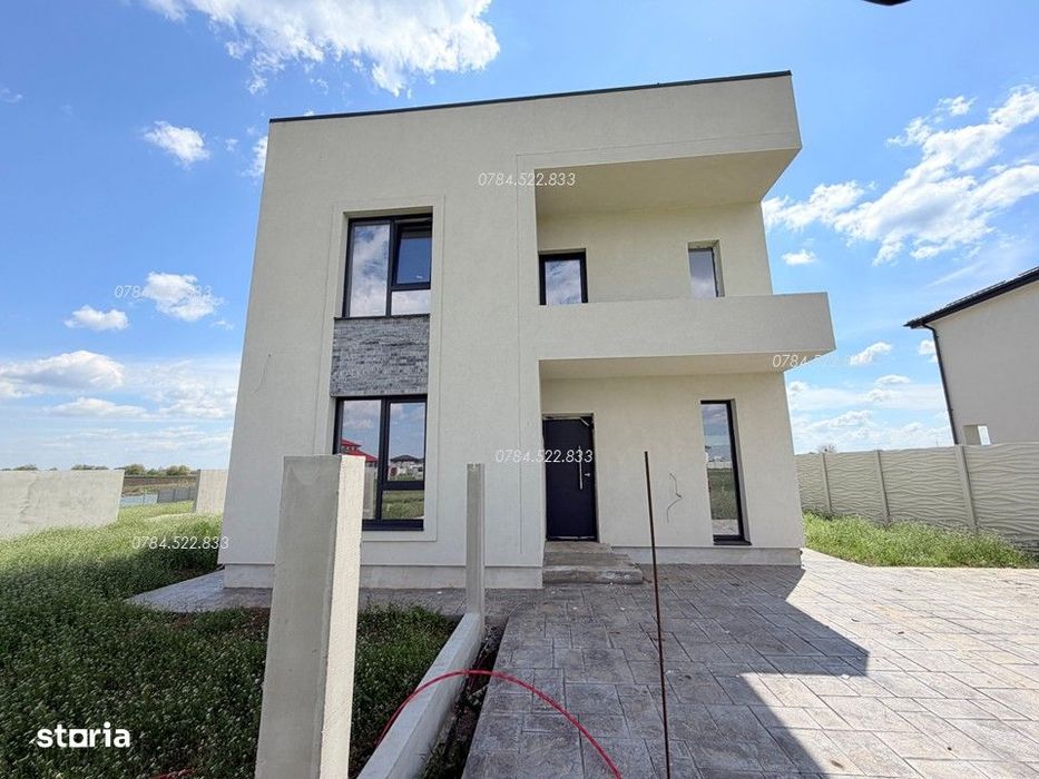 Vilă modernă curte generoasă vedere spre lac – Berceni Ilfov