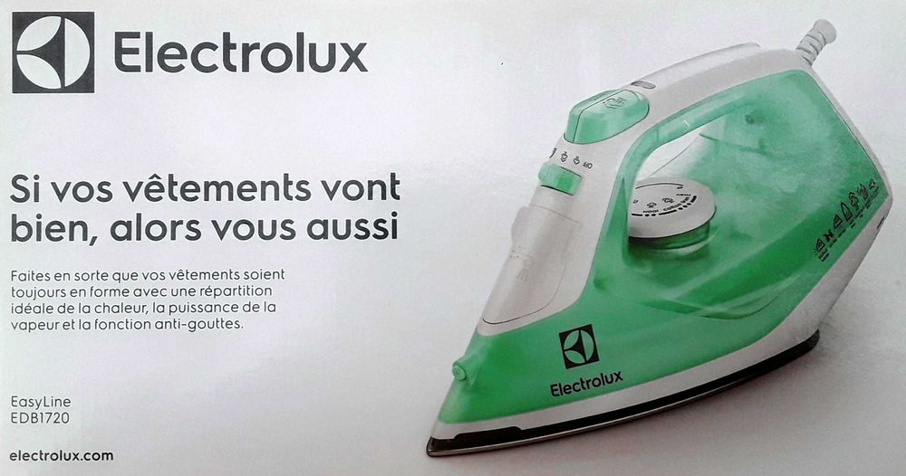 Fier pentru calcat ELECTROLUX 2200 W NOU - 120 Lei