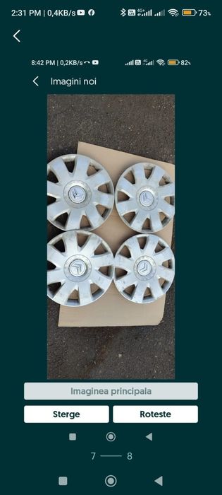 Capace roti originale BMW R15 , Audi R16 , VW R15 , CitroenR16