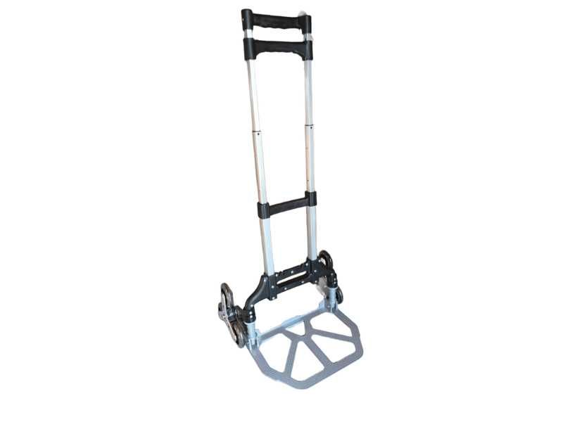 Транспорта количка сгъваема с 3 колелета и 75кг товар