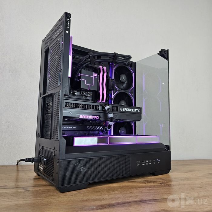 Супер Мощный Ryzen 9800x3d игровой компьютер ПК