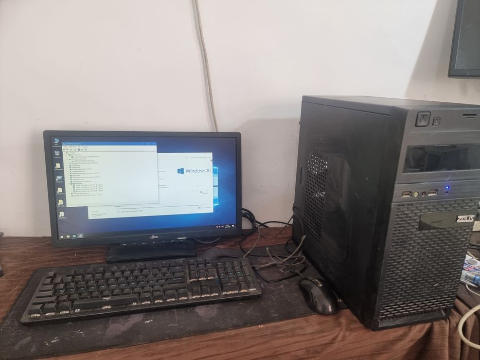 i3 2120 operativ hotira 4 gb hdd 250 gb 19 manitor Klavitura mishka ko