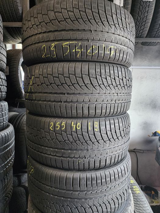 255 40 19 anvelope Pirelli si Nokian de iarna adâncime profil 6,5mm