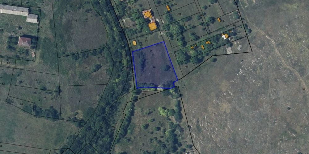 Парцел в София, област-с.Богьовци площ 2605