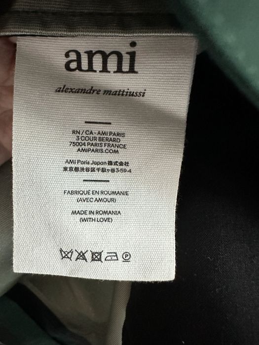 Плащ Ami оригинал 100%