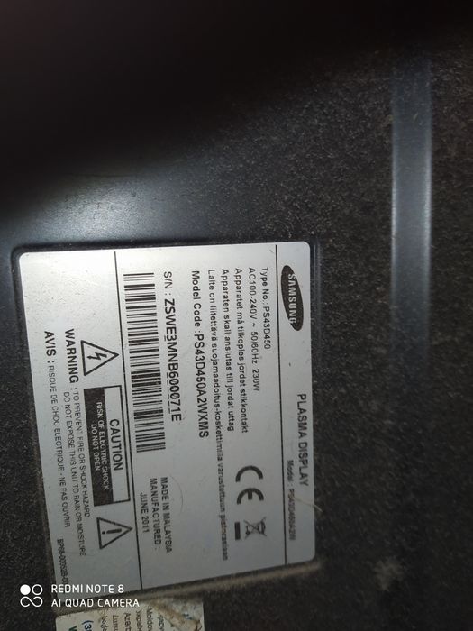 Самсунг тв на запчасти