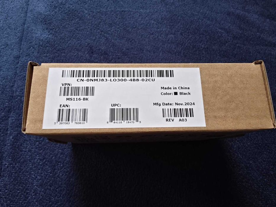 Mouse Dell MS116-BK nou nout