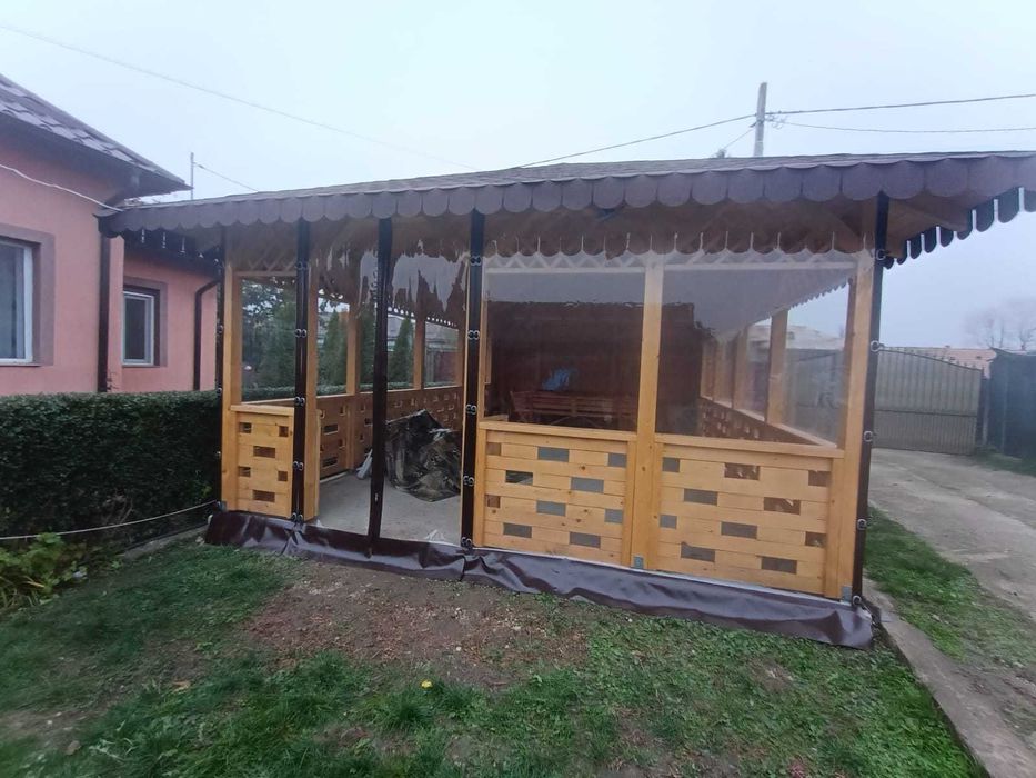 Folie cristal flexibil terase