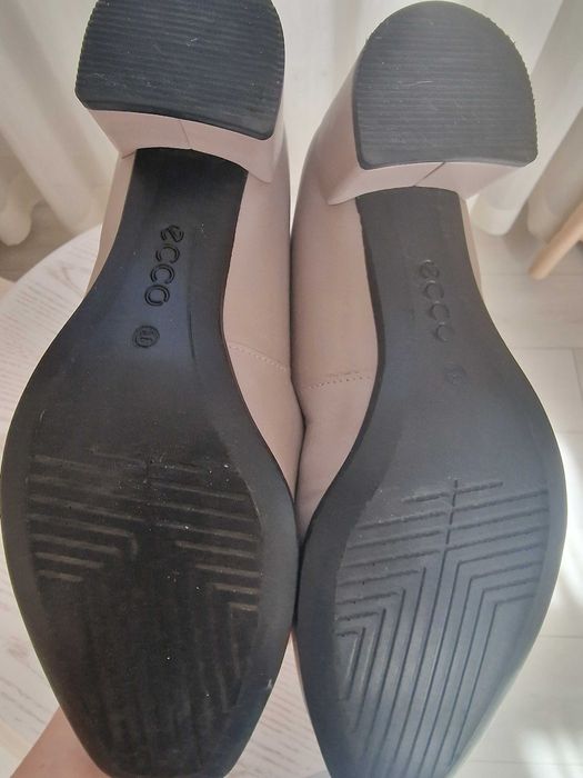 Pantofi ECCO, gri-bej, marimea 38