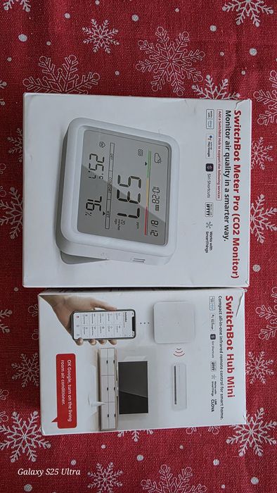 Термометър и хигрометър SwitchBot Meter Pro