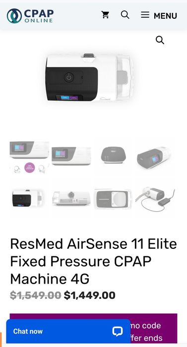 Resmed airsense 11 elite cpap