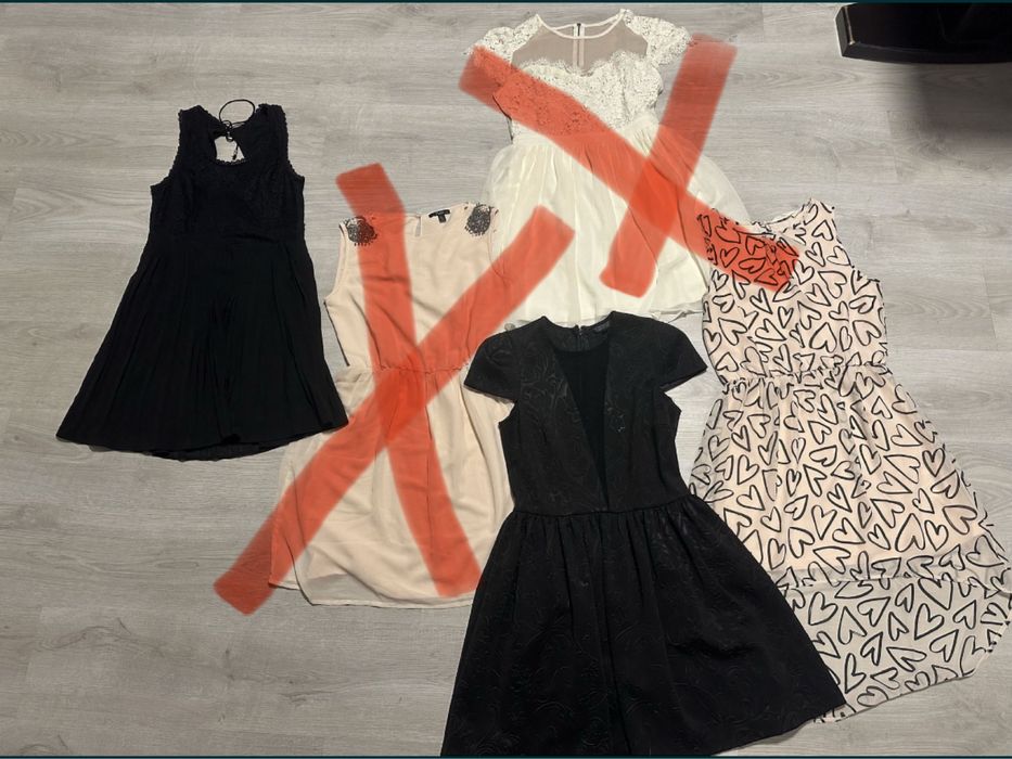 Рокли S/M/L - esprit, zara, H&M, rezerved