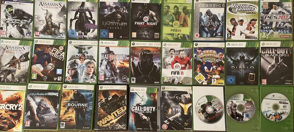 xbox 360 orice model complet 2 jocuri la alegere