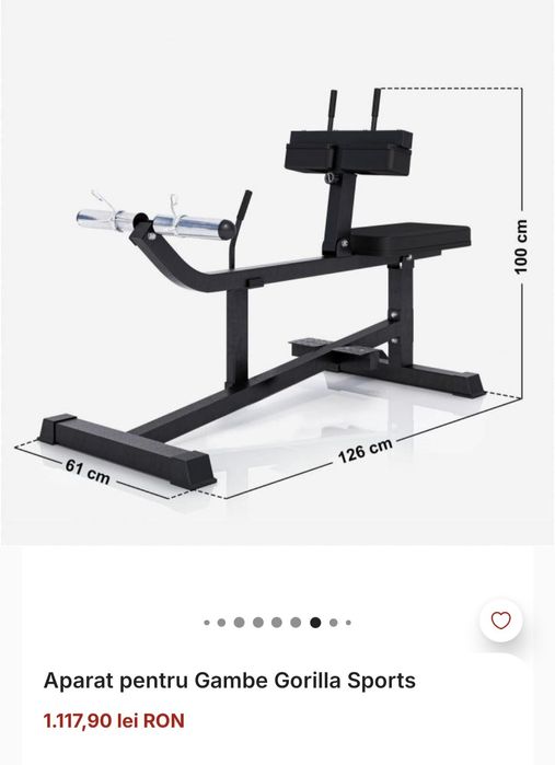 Bancă pentru gambe din șezut