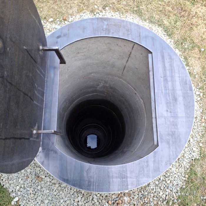 Capac metalic de Fântână  ( Put) 91 cm , Panouri de gard metalice , Carport , stalpi ,Hale , structuri acoperire