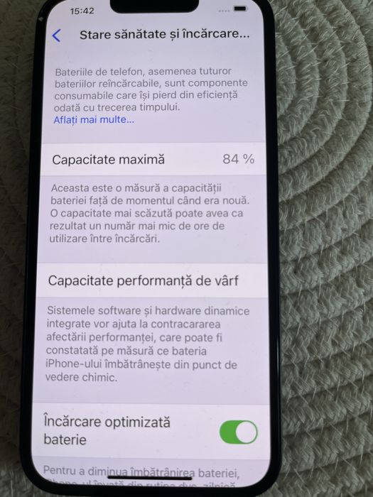 Vand iphon 14 128 gb