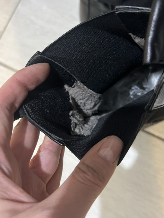 Ботинки кожа