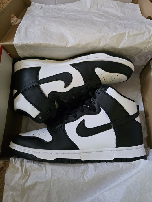 Nike dunk high Black-White
