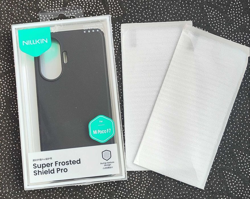 POCO F7 калъф и стъклен протектор
