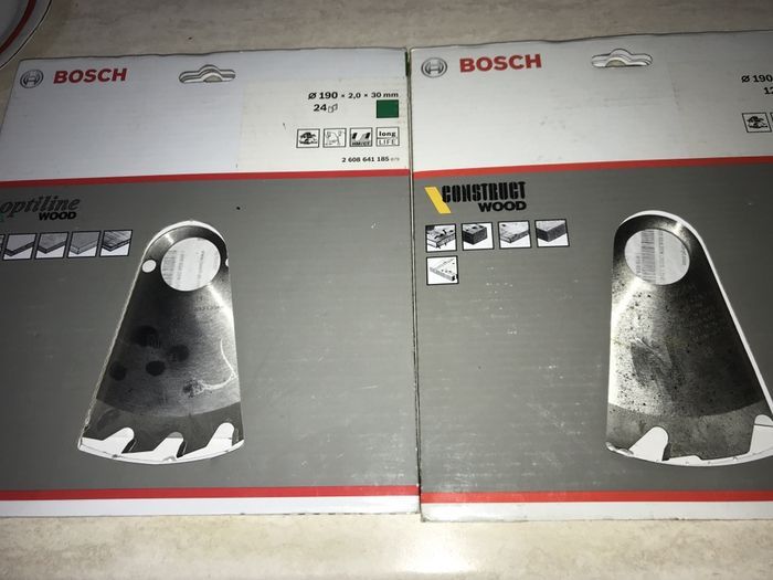 Panze Ferastrau Circular Bosch 3 Modele Noi