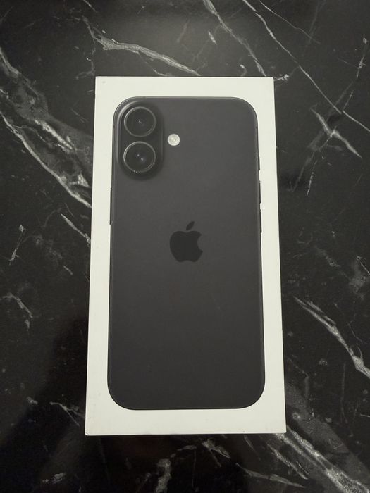 •НЕРАЗПЕЧАТАН•IPhone 16 128GB Black