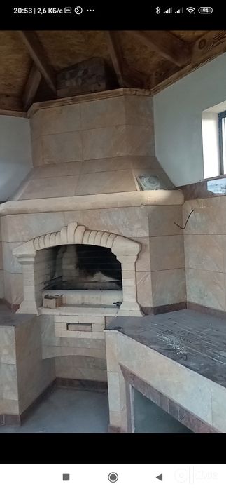 Строим летние кухни,камин,очаг.