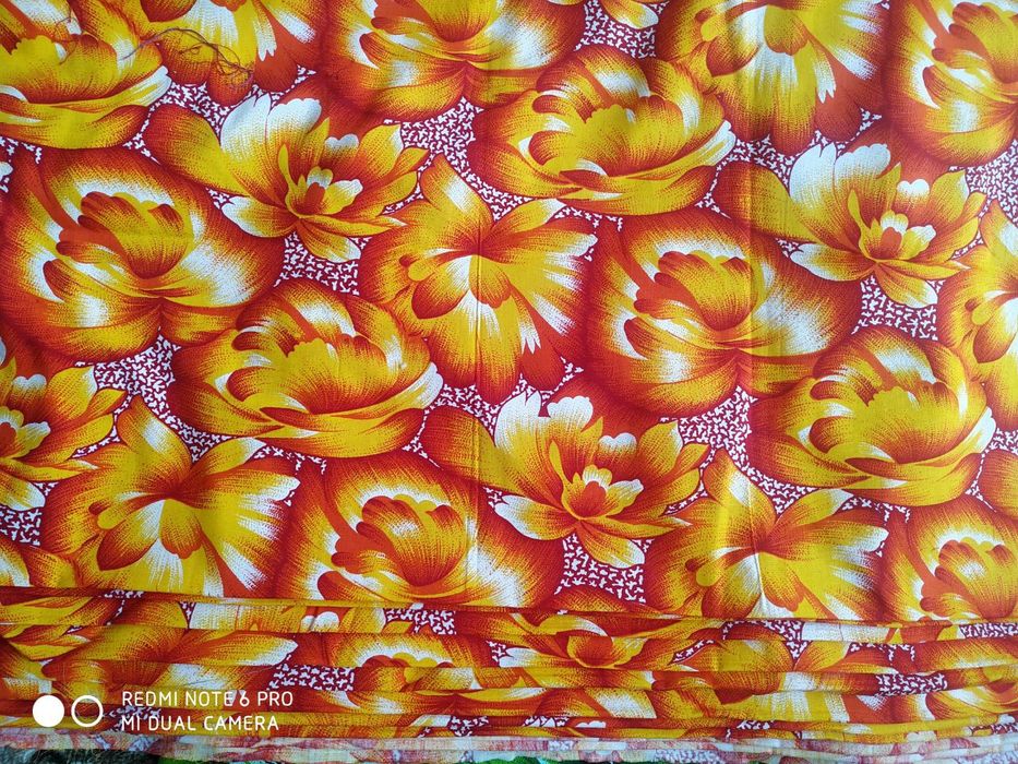 Materiallar satin va chit (paxtali)