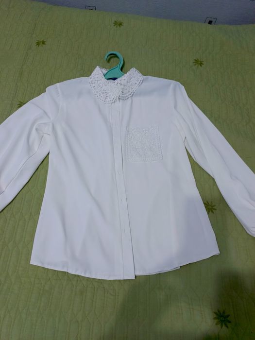 Белая блузка женская