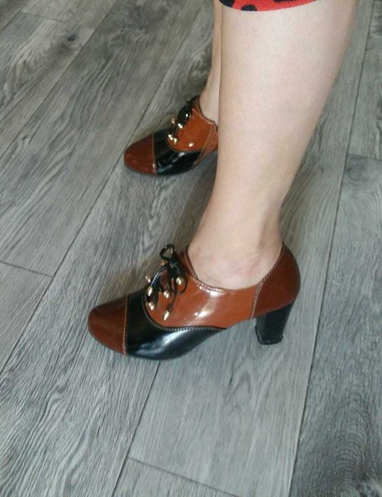 Туфли, лакированные,-37-38 размер.