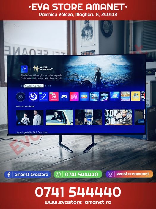 Televizor LED Smart 58” (149cm) HISENSE 4K Ultra HD HDR CI+ WiFi