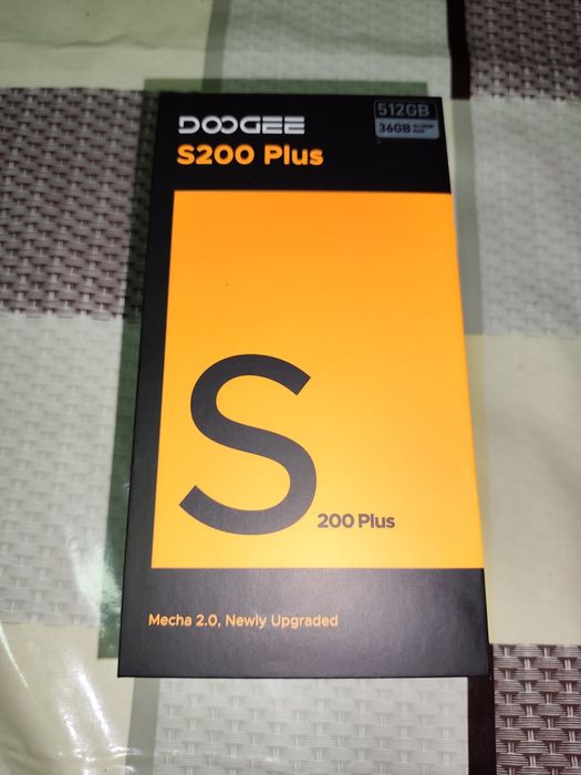 Смартфон DOOGEE S200 PLUS 16 ГБ/512 ГБ черный