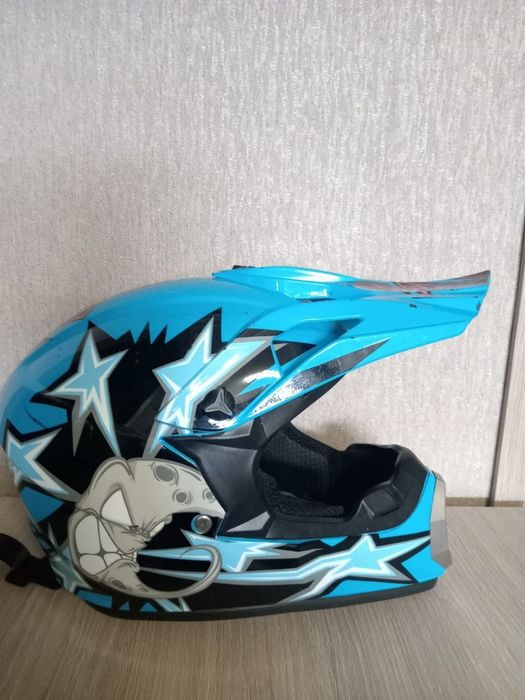 Мотошлем кроссовый