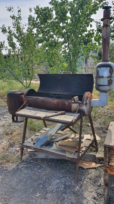 Мангал с беседкой