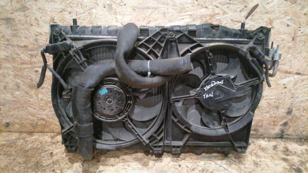 Радиатор комплект в сборе Hyundai Trajet (Хюндай Траджет),оригинал