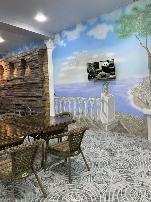 Доча для купание сауна бассейн парелка