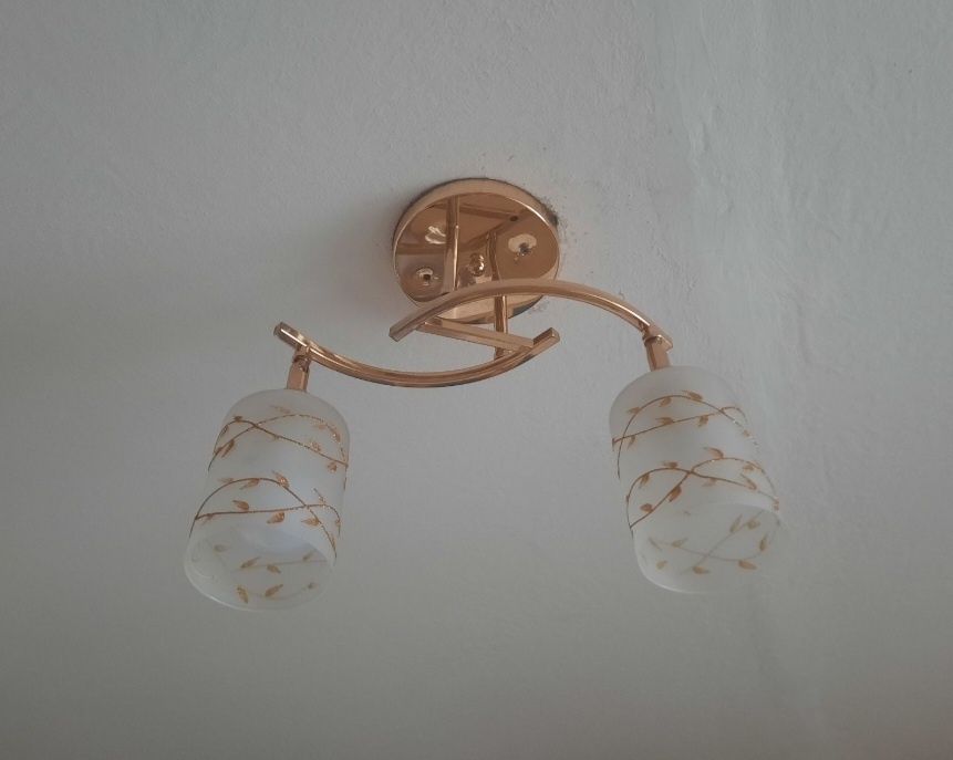 Люстры двухрожковые