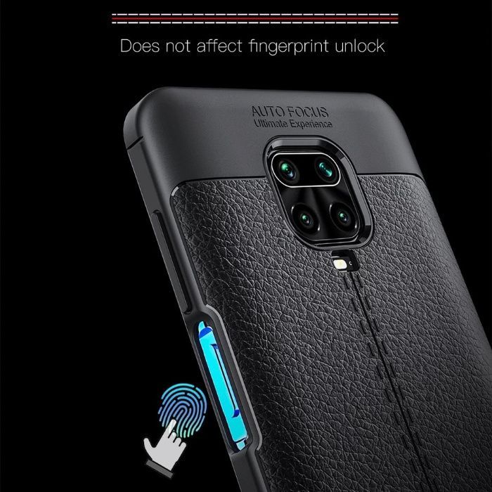 Bumper Antisoc model PIELE pentru Xiaomi Note 9, Note 9s, Note 9 Pro