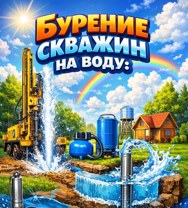 Бурение скважин на воду